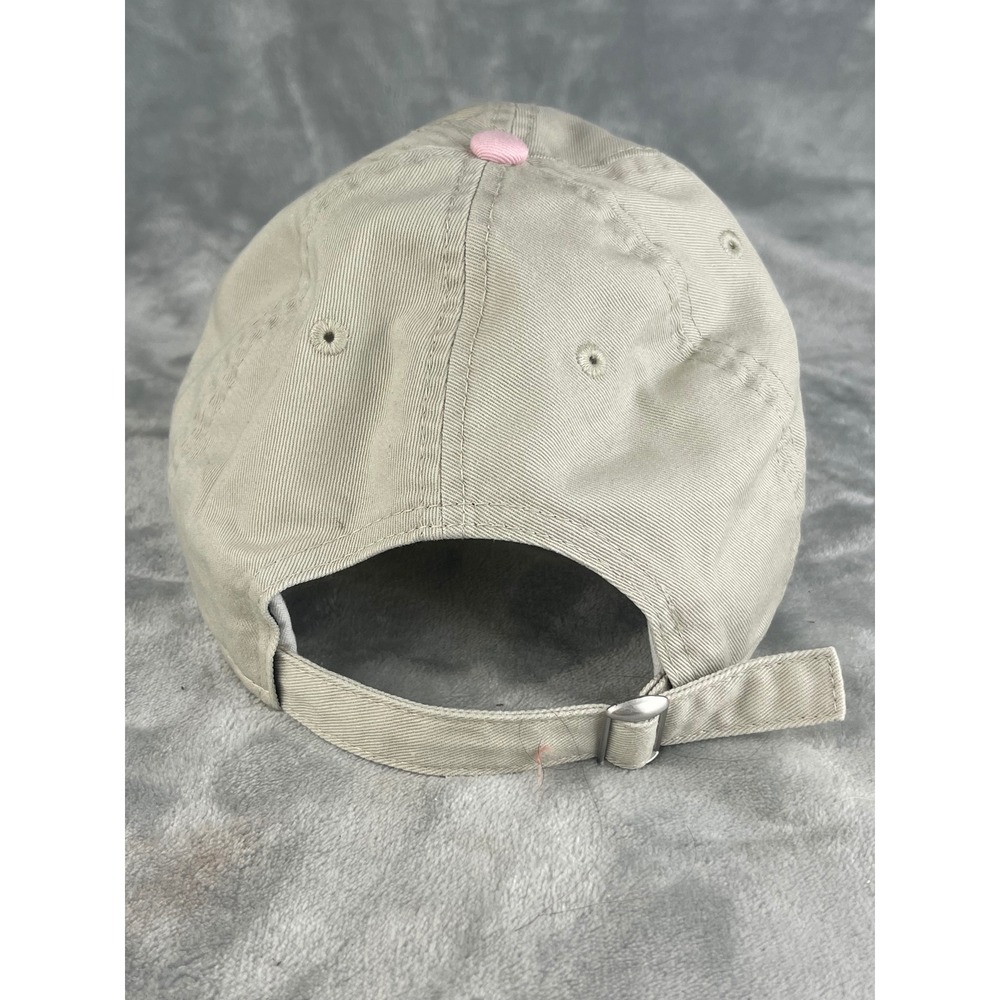 New Era 9TWENTY Cincinnati Reds Hat Women OSFM Tan Pink Excellent Floral Patch - Picture 4 of 9